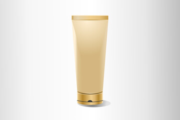 Cosmetics tube mockup