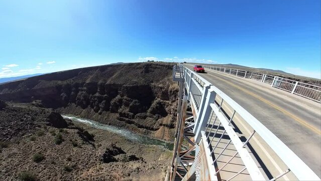 usa new mexico rio grande gorge bridge