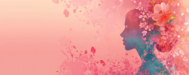 International woman day background