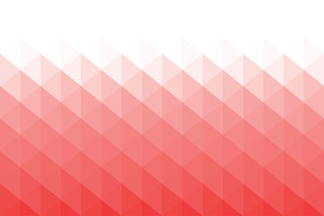 Abstract geometric red background fading