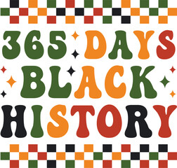 365 days black history RETRO