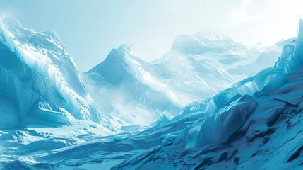 Poster Glacial Preservation: Frozen Landscapes and conceptual metaphors of Frozen Landscapes © MoriMori