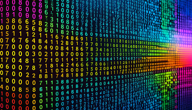 Binary Code. Programming. Digital. Technology. Data. Computing. Coding. Information. Computer Science. Cybersecurity. Matrix. Tech Background. Binary Digits. Software. AI Generated.