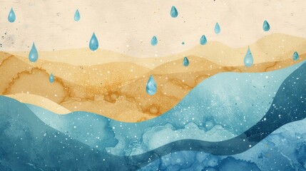 Water Scarcity: Droplet Motifs and conceptual metaphors of Droplet Motifs