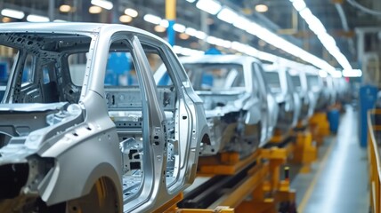 Intelligent applications and process automation in car production at an automobile plant