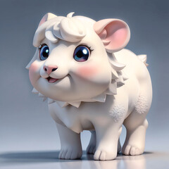 3D Furry Frenzy: Floppy Ears, Big Whiskers, Wagging Tails, and Fin-tastic Fun. A Parade of Adorable 3D Critters! Cartoon Critters Come Alive: Playful Pups, Purrfect Cats, Towering Giraffes