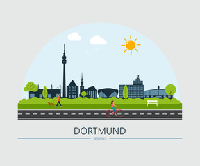 Dortmund Skyline - 727711797
