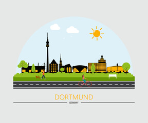 Dortmund Skyline - 727711798