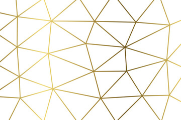 Gold gradient geometric lines background