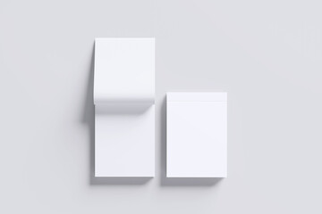 Top Notepad A6 Blank Background