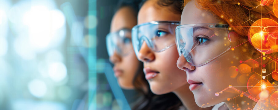 Women in science, technology, engineering, and mathematics (STEM) fields, breaking stereotypes and inspiring the next generation of female leaders in STEM