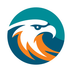 eagle head logo template 1