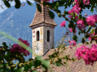 Kirchturm in Südtirol