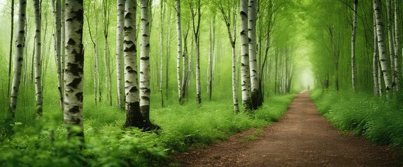 Birch forest, pathway, photography backdrop, wedding backdrop, maternity backdrop