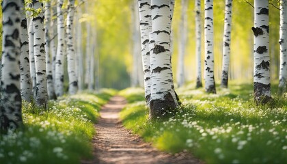 Birch forest, pathway, photography backdrop, wedding backdrop, maternity backdrop