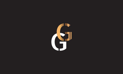GG, G , G Abstract Letters Logo Monogram	