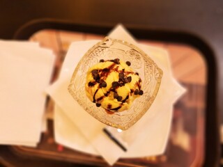 Indulge in the sheer delight of a delicious ice cream scoop&mdash;a mouthwatering treat that promises to satisfy your sweet cravings with its irresistible taste.