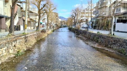 Obraz premium Kyoto tourist area, Japan