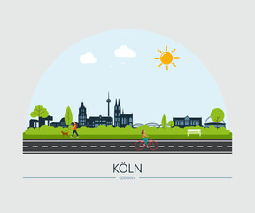 Köln Skyline - 727736763