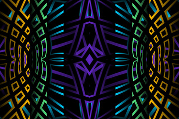 Beautiful colourful abstract line art gradient pattern design background for commercial wallpaper or presentation 