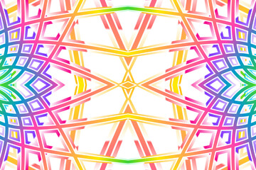 Fototapeta premium Beautiful colourful abstract line art gradient pattern design background for commercial wallpaper or presentation 