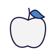  apple icon with white background vector stock illustration