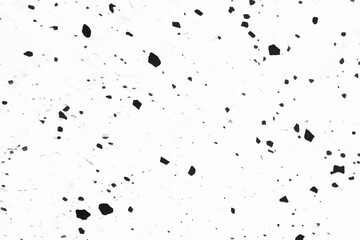 Black elements of paint ink splatter, set. Vector illustration. Ink splatter Grunge texture. Paint splatter background. Splashed paint stain, splash texture of small particles. EPS 10.