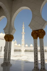 Fotobehang Mezquita Sheikh Zayed en Abu Dhabi, Emiratos Árabes Unidos © BestTravelPhoto