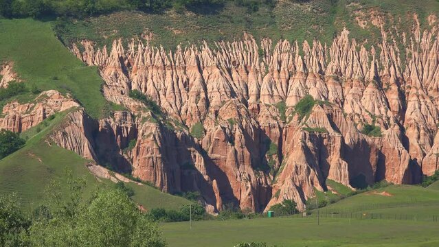 Red Ravine landscape in Romania