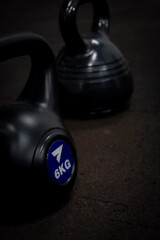 Obraz premium gym weights