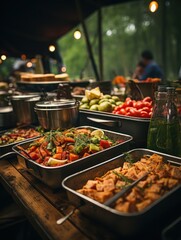 Obraz premium dinning table photo UHD Wallpaper