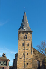 Naklejka na ściany i meble Die Große Kirche, Grote Kerk in Enschede