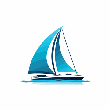 recommend clip art: Catamaran in cartoon, doodle style. Image for t shirt. Isolated 2d vector illustration in logo, icon, sketch style, Eps 10. AI Generative