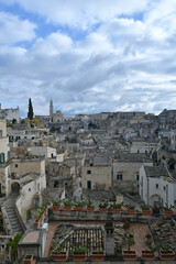 Obraz premium The old town of Matera, Italy.
