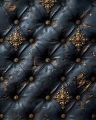 Naklejka premium leather texture background intricate seamless pattern