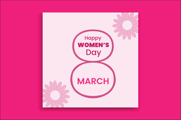 Happy Women Day Social Media Post