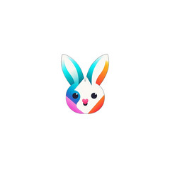 Cute Little Rabbit with transparent background