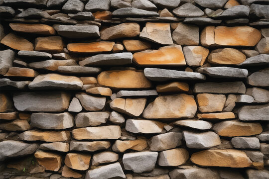 Background of stone wall. stone wall background. Wall texture. Abstract wall background.
