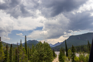 Obraz premium Spray Valley Provincial Park, Kananaskis Country, Alberta, Canada