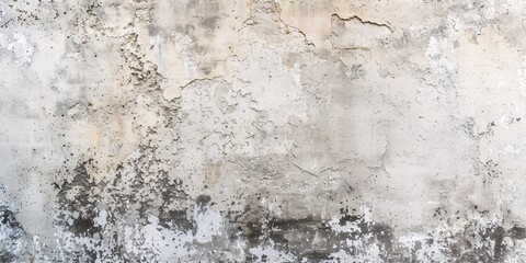 Obraz premium Aged cement wall texture with smooth polished surface, vintage cracks and natural grunge details, perfect for design work and backgrounds.
