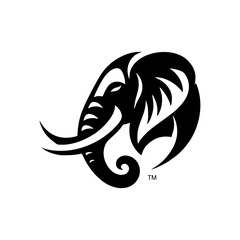 The Elephant Head logo Symbol Icon