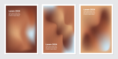 Liquid gradient color background design and Fluid composition. Creative illustration for poster, web, landing, page, cover, ad, greeting, card, promotion.