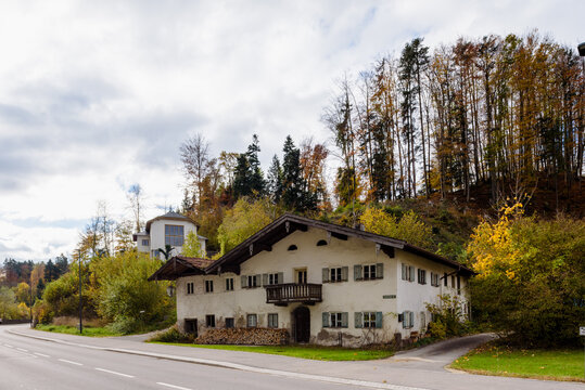Alte F&auml;rberei Marquartstein im Hebst