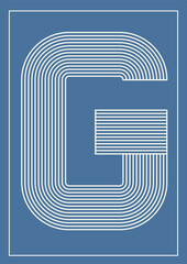 Letters. Modern. Nostalgic. Letter design. Lines. Sporty. Circles, curves.