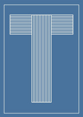 Letters. Modern. Nostalgic. Letter design. Lines. Sporty. Circles, curves.