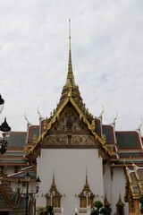Fototapeta premium Beautiful Temple of Wat Phra Kaew in Bangkok – Thailand