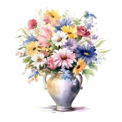 Vase of flowers