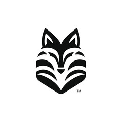 Fox Dog Head Logo Icon
