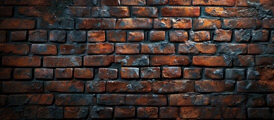 Abstract Brick Wall Texture Background: A Striking Visualization of Abstractness in the Intricate Brick Wall Texture Background.