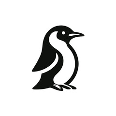 Cute Penguin Logo
